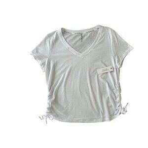 Calvin Klein Women’s Regular fit Short Sleeve T-Shirt Shirt XXL White Solid New